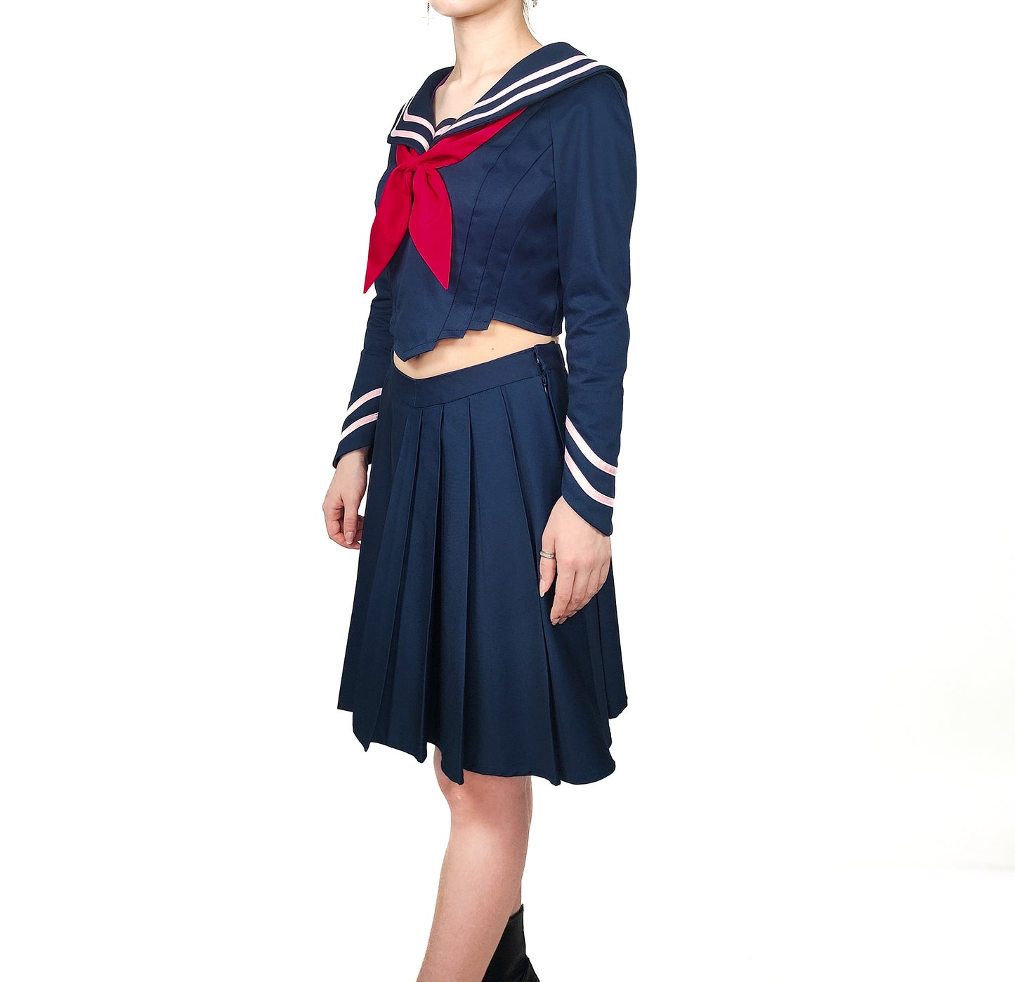 ASUNDER WAVES Segmented Bodice Sailor Top