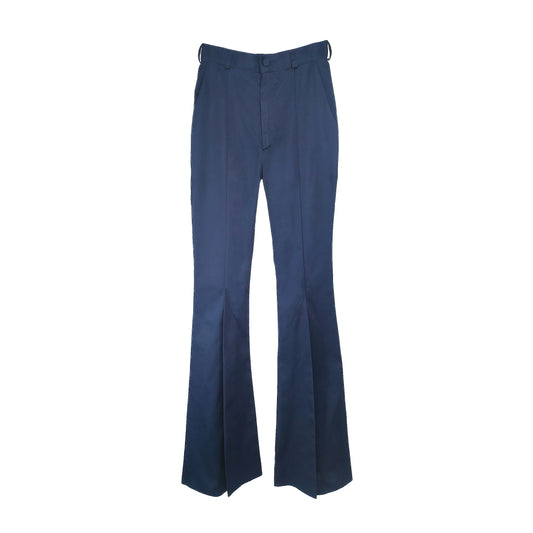 ASUNDER WAVES Pantalon Marin Évasé Plissé