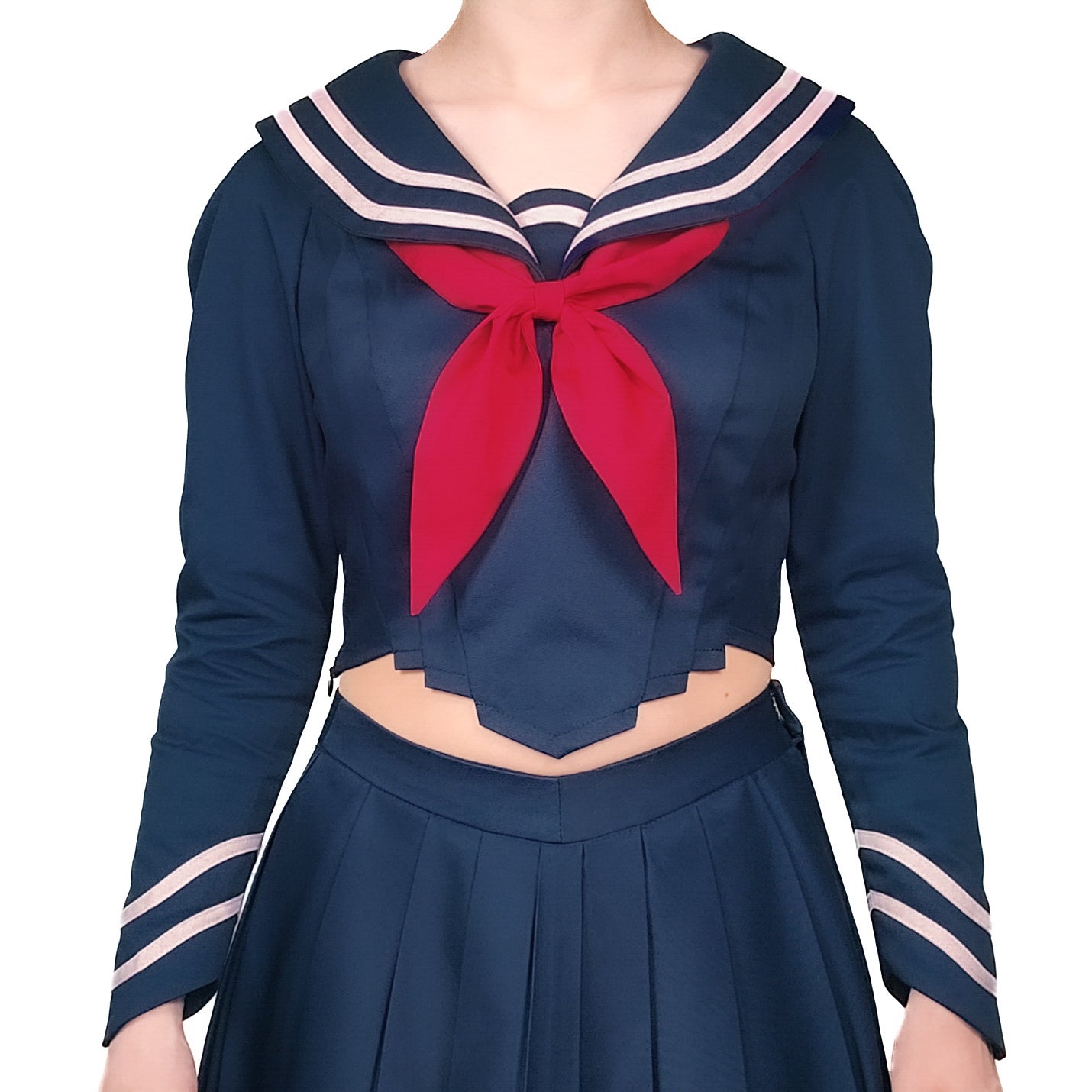 ASUNDER WAVES Segmented Bodice Sailor Top