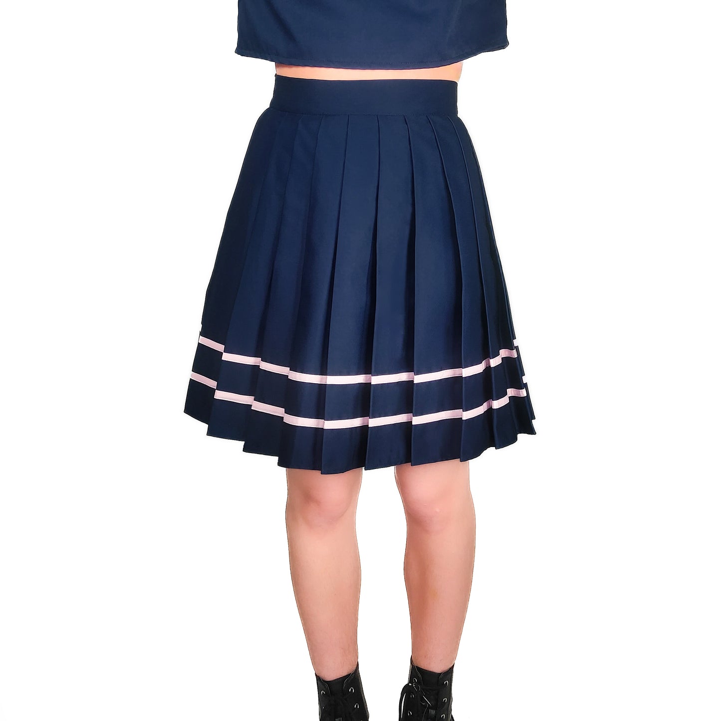 ASUNDER WAVES Classic Seifuku Pleated Skirt